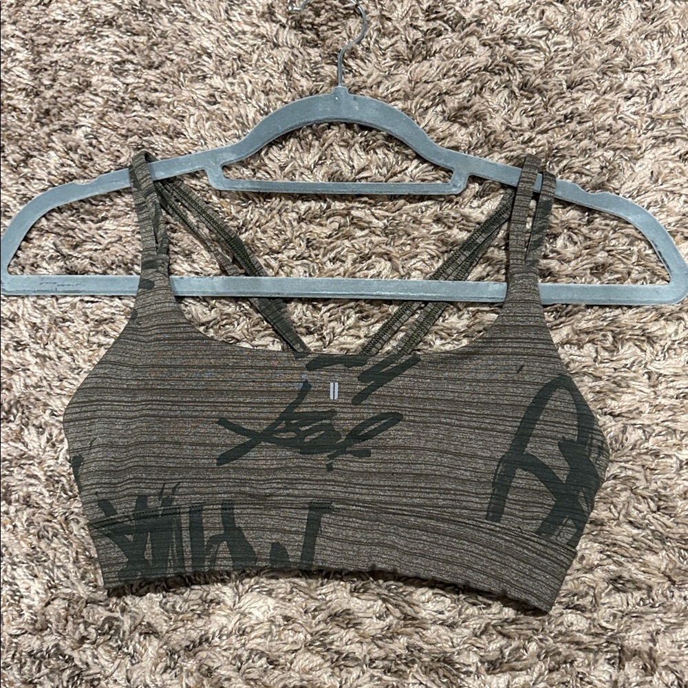 NOBULL Olive Green Sports Bra